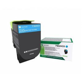 Lexmark CS/CX41/51x Cyan Toner Cartridge High Return - 3 500 stran