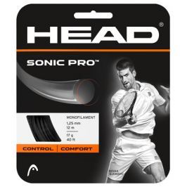 Head Tenisový výplet Sonic Pro Black 1.30 mm (12 m), 1,30 mm