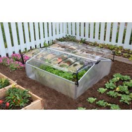 Palram COLD FRAME Double arch polykarbonátové pařeniště dvoukřídlé