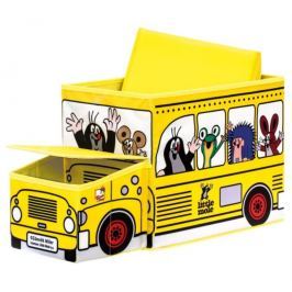 BINO Poškozený obal: Krteček - krabice na hračky autobus 13793