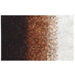 Tempo Kondela Luxusní koberec, kůže, typ patchworku, 140X200 cm, KOBEREC KOŽA typ7