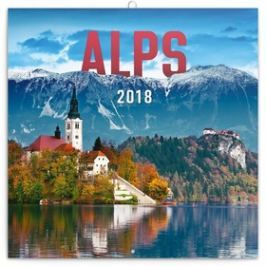 Presco Group Alpy - nástěnný kalendář 2018