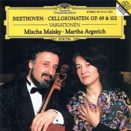 CD Ludwig van Beethoven : Cellosonaten Op.69 & 102