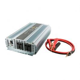 WHITENERGY Napěťový měnič AC/DC z 24V na 230V 2000 W, 2 zásuvky