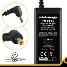 WHITENERGY napájecí zdroj 19V/3.42A 65W konektor 5.5x2.5mm