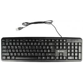 4World Počítačová klávesnice na USB, barva černá, US , QWERTY česká republika