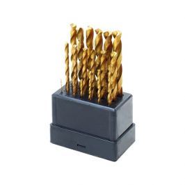 EXTOL Sada vrtáků Craft 19 ks HSS TiN