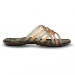 Crocs Žabky Huarache Flip-Flop Women, 37-38 (M5/W7), Bronze/Espresso