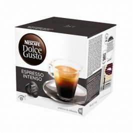 NESCAFE Kapsle do kávovaru, 16 ks, NESCAFÉ Dolce Gusto Espresso Intenso