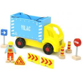 Vilac - Dřevěné auto s kontejnerem