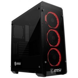 MSI Gear MSI skříň MAG PYLON/ bez zdroje/ 3x temperované sklo (přední, levé a pravé)/ 3x