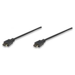 Manhattan kabel pro monitory HDMI/HDMI 1.3 7,5m stíněný, černý