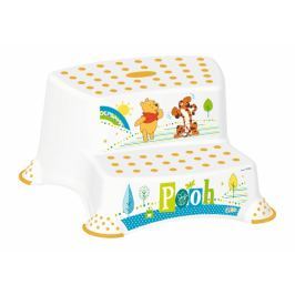 Keeeper Stolička - schůdky s protiskluzovou funkcí - Medvídek PÚ - bílá