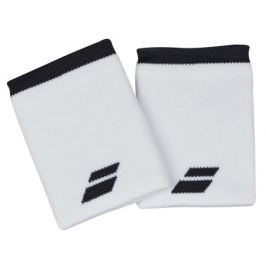 Babolat Potítka Logo Jumbo Wristband White (2 ks)