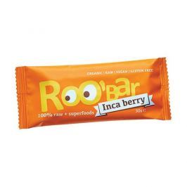 Roobar Datlová tyčinka mochyně pomeranč 30g bio/raw
