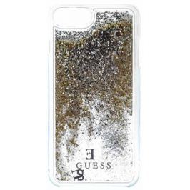 Guess Liquid Glitter Hard Pouzdro Gold pro iPhone 6/6S/7 Plus