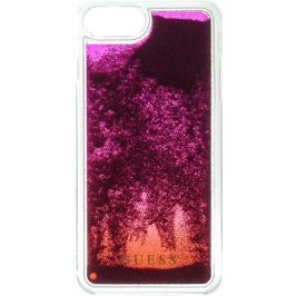 Guess Liquid Glitter Hard Pouzdro Pink Degrade pro iPhone 6/6S/7 Plus