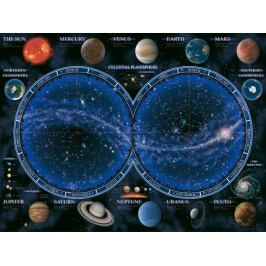 RAVENSBURGER Puzzle 1500 dílků - Hvězdná mapa oblohy