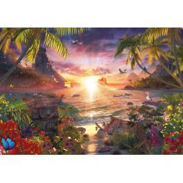 RAVENSBURGER Puzzle 18000 dílků - D.Penfound, Západ slunce v ráji