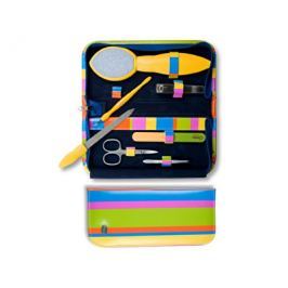 Credo Solingen Luxusní 7 dílná sada na pedikúru a manikúru Pop Art 7 - žlutá