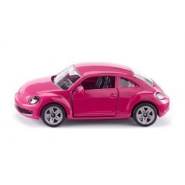 SIKU Blister - Volkswagen Beetle růžový s polepkama