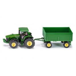 SIKU Farmer - traktor John Deere s vlekem, 1:50