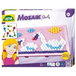 Lena Mozaika pro holky klobouček 1cm 200ks v krabici