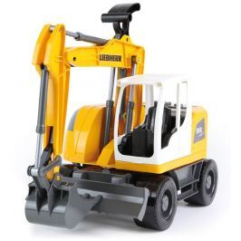 Lena Auto Bagr Liebherr A918 Litronic plast 48cm 1:15 v krabici 3+
