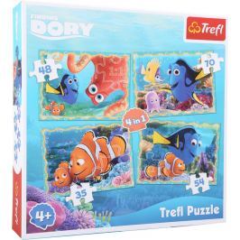 Puzzle Hledá se Dory 4v1