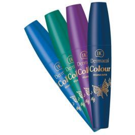 Dermacol Tvarující řasenka jedinečného odstínu (Colour Mascara) 10 ml Petrolum
