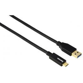 Hama kabel USB-C 3.1 Gen2, A vidlice - typ C vidlice, 1 m