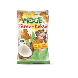 MOGLI Bio Mini sušenky medvídek máslové s kokosem bez cukru 50g