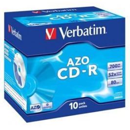 Verbatim Disk CD-R 700MB/80min, 52x, jewel box, 10ks