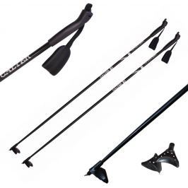 Rulyt Běžecké hole CALTER X-SNOW černé, rukojeť PVC, 120cm