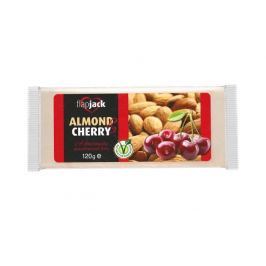 FLAPJACK Ovesná tyčinka s třešněmi, bílá čokoláda, mandlová příchuť, 120 g,