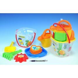 WADER Sada na písek mořský svět plast 7ks asst 12m+