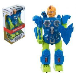 Teddies Robot plast 30cm na baterie se zvukem se světlem v krabici