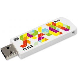 GOODRAM USB FD 16GB CL!CK WHITE USB 2.0