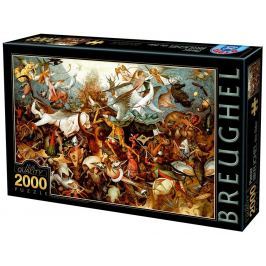 D-TOYS Puzzle 72900 P. Brueghel: Pád andělů 2000 dílků