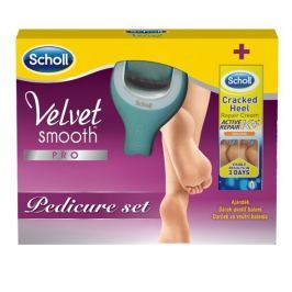 Scholl Elektrické pilníky El. pilník na chodidla MODRÝ+Krém