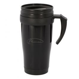 BLAUMANN Termohrnek nerez / plast 400 ml černý