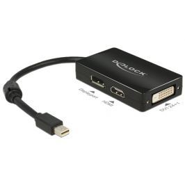 DeLock Adaptér mini Displayport 1.1 samec > Displayport / HDMI / DVI samice pasi
