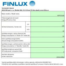 Finlux Televize 43FFC5160