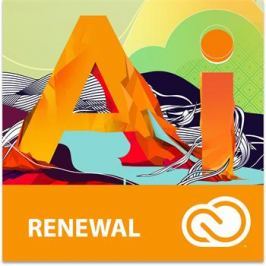 Adobe Illustrator CC MP ML (+CZ) COM RENEWAL L-2 10-49 (12 měsíců)